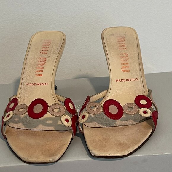 Miu Miu 1998 Vintage Kitten Heels – Size 35 - Picture 4 of 9
